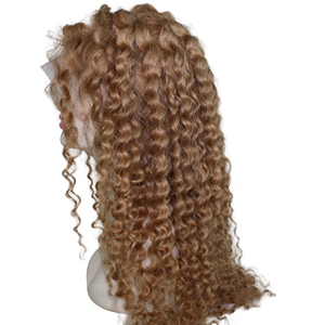 Top Selling 13x6 Transparent colored curly human hair wig Vietnamese Raw Human Hair for Black Women - Product Image 3