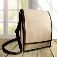 Tas Selempang Bergaris Gaya Bohemian untuk Wanita, Tas Bahu Trendy Buatan India untuk Penggunaan Sehari-hari dan Gaya Kasual