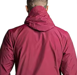 Chaqueta Impermeable Transpirable y Cortavientos Personalizada al por Mayor, Chaqueta Impermeable con Cierre de Cremallera de un Cuarto para Hombre - Product Image 6