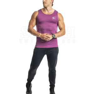 Débardeurs de sport respirants et décontractés pour hommes Débardeur d'entraînement en gros pour musculation Style décontracté - Product Image 2