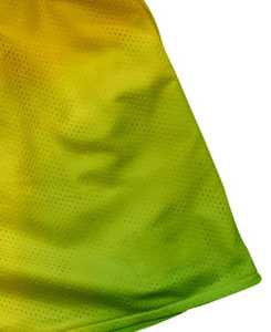 Shorts de sport décontractés pour hommes grande taille à séchage rapide, en maille, 100 % polyester, légers, imprimés, taille mi-haute élastique, faible MOQ, tricotés - Product Image 3