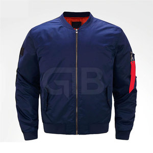 Blouson Bomber Homme Tendance en Gros avec Logo Personnalisé, Coupe-Vent et Écologique, Modèle Hiver avec Col Montant - Product Image 1