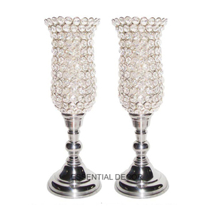 Ensemble de porte-bougie en acier inoxydable en forme de fleur de lotus, 3 pièces, décoration d'entrée de Noël, porte-bougie élégant fait à la main pour bougie chauffe-plat - Product Image 3