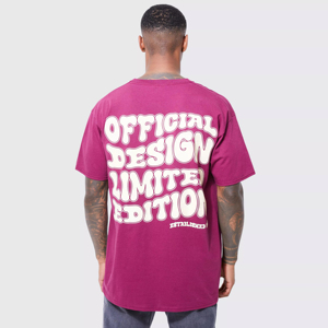 Vêtements de rue surdimensionnés 100% coton de haute qualité T-shirts pour hommes lourds T-shirt imprimé bouffant personnalisé pour hommes - Product Image 3