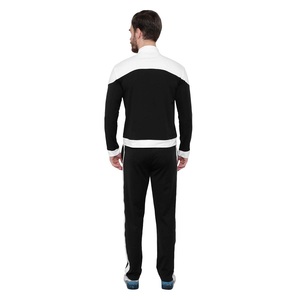 2025 qualité personnalisé sublimé noir blanc hommes survêtement XL Jogging Sportswear Plus bonne qualité survêtement formation unisexe - Product Image 3