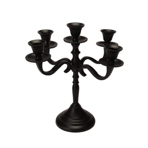 Candélabre en or de conception de luxe dîner de mariage et bougeoir de pièce maîtresse d'événement formel pour la décoration de Noël - Product Image 6