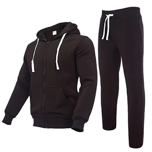Survêtement de sport à capuche respirant pour hommes Survêtement de jogging athlétique de grande taille pour les ensembles de tenues d'hiver Survêtement pour hommes - Product Image 1