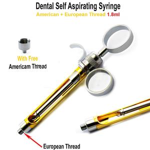Injection auto-aspirante dentaire de haute qualité 1.8ml Instruments chirurgicaux en acier inoxydable - Product Image 4