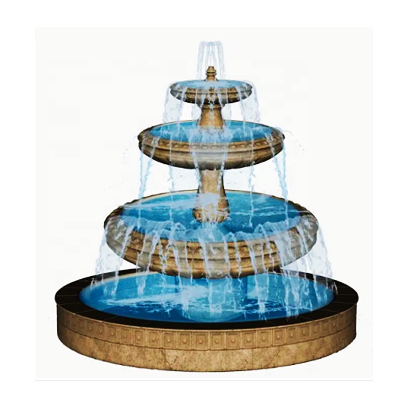 Factory supply jumping jets water music fountain/marble landscaping water fountain/garden dancing fountains