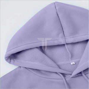 Sudadera con capucha de lana de algodón 100% para hombre, jersey de manga larga, estilo liso teñido en diferentes tamaños con personalizaciones completas - Product Image 3