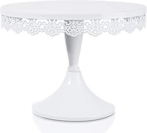 ที่ตั้งเค้กโลหะสีขาว,ที่วางเค้กสำหรับงานแต่งงานงานวันเกิดงานตกแต่งโต๊ะ - Product Image 3