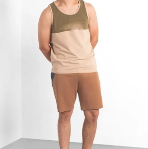 กางเกงขาสั้นแฟชั่นสำหรับผู้ชายกางเกงชายหาดพิมพ์ลายสีพื้นมีกระเป๋าสำหรับเล่นเซิร์ฟฟิตเนสกีฬากลางแจ้ง - Product Image 2