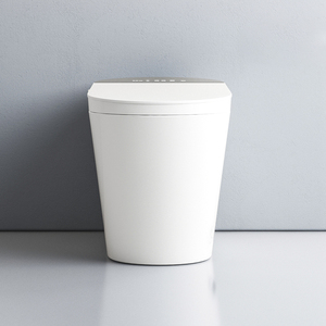 2024 salle de bain de luxe de luxe CUPC toilette siphonique automatique autonettoyant bol allongé toilette publique intelligente incluse à distance - Product Image 4