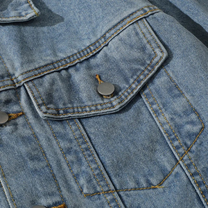 แจ็กเก็ตยีนส์สำหรับผู้ชายแจ็กเก็ตยีนส์ดีไซน์ล่าสุดพร้อมกางเกงยีนส์ - Product Image 4