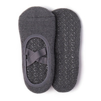Chaussettes de sport pour femmes en coton doux, respirantes et écologiques, antidérapantes, à sangle croisée, pour yoga, pilates, ballet et entraînement en intérieur