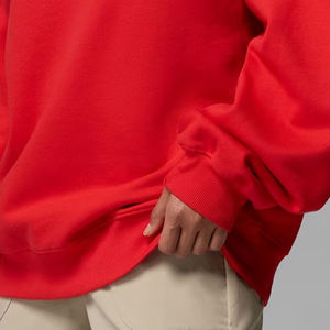 Sweat-shirt pour femmes de haute qualité, manches longues, vêtements décontractés pour les acheteurs en gros / service OEM avec col rond et logo personnalisé - Product Image 4