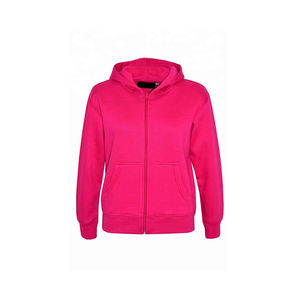 Pink Hoodies Set Custom Logo 400G 100% Cotton Heavyweight Fleece Jumper Plain Oversize Blank Pullover Custom <b>Crop</b> <b>top</b> Hoodie - Product Image 2