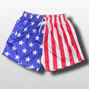 Pantalones Cortos Deportivos de Malla para Hombre, Verano, Logotipo Personalizado, Impresión por Sublimación, Ropa Deportiva, Fabricante OEM - Product Image 1