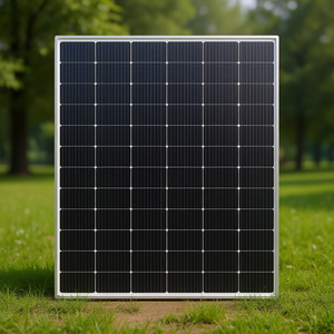 Panneau solaire monocristallin HJT demi-cellule 500W avec feuille arrière blanche et certificat TUV - Product Image 3