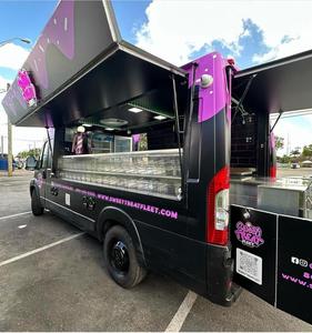 Camión de Comida Rápida Moderno, Totalmente Equipado, de Fibra de Vidrio, Multifuncional, para Snacks, Hot Dogs y Papas Fritas, Resistente a la Corrosión - Product Image 3