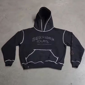 เสื้อฮู้ดผ้าเกล็ดปลา400ซักได้มีฮู้ดผ้าเกล็ดปลาซักได้ด้วย GSM รุ่นเฮฟวี่เวท - Product Image 5