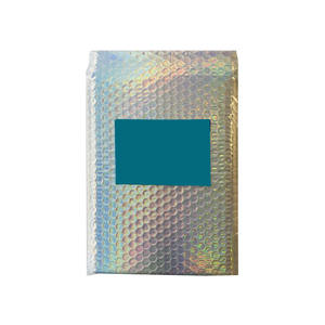 Padded Envelopes Bags <b>Holographic</b> Bubble Mailer Business Envelope Kraft Material Wallet Envelope Safe Shipping - Product Image 3