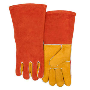 Guantes de soldadura TIG de alta calidad Guantes de cuero industriales de seguridad de fábrica de Pakistán para guantes de soldadura de trabajo - Product Image 6