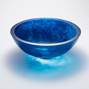 Plateaux et bols en résine époxy artistique, parfaits pour les repas de qualité supérieure, les célébrations festives et la décoration intérieure - Product Image 1