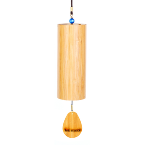 Piccoli campanelli a vento di bambù fatti a mano <span class=keywords><strong>fagotto</strong></span> decorazioni in legno calmante toni profondi naturali bel <span class=keywords><strong>suono</strong></span> per uso domestico regalo - Product Image 1