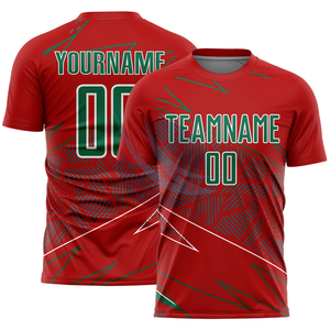 Equipo de fútbol transpirable personalizado, servicio OEM, camisetas de fútbol personalizadas, conjuntos de uniformes de fútbol, camisetas de fútbol sublimadas - Product Image 2