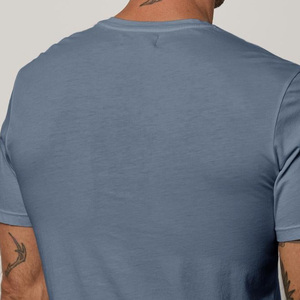 Camiseta Henley de Manga Corta para Hombre, con 2 o 3 Botones, Logotipo Personalizado, Camiseta Henley de Algodón para Hombre - Product Image 2