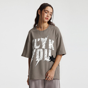 Camiseta de Algodón Ecológica Extra Grande con Lavado Ácido Personalizada OEM ODM para Hombre y Mujer |   Camiseta Estilo Vintage - Product Image 3