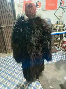 Veste en fourrure de renard de Mongolie véritable, courte, pour femmes âgées, écologique, séchage rapide, fourrure de haute qualité - Product Image 3