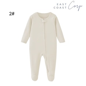 Mameluco de bebé ODM Casual 100% algodón manga corta de una pieza para uso diario - Product Image 2