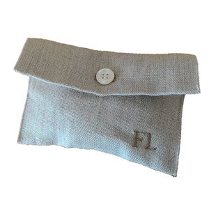 Busta in Cotone Monouso Grigio Tortora - Product Image 1