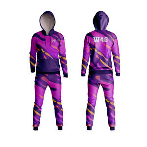 Sports Men Tracksuit Set Hoodie Long Sleeve Hooded Track Suit <b>Slim</b> <b>Fit</b> Pants <b>Jogger</b> Suit Men Full Pants Stripe Tracksuit For Men - Product Image 6