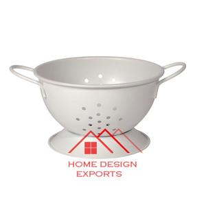 Passoire pour légumes et fruits Accessoires de cuisine les plus vendus en fer revêtu de poudre blanche galvanisée - Product Image 1