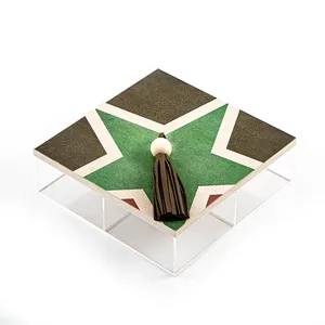 Caja de dulces de acrílico de moda con tamaño y forma personalizados para el organizador de almacenamiento de alimentos de celebración a un precio razonable de la India - Product Image 2