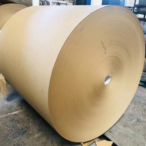 Hai mặt không tráng bột gỗ nâu kraft giấy cuộn thấm kraft giấy để làm nông nghiệp làm mát Pad - Product Image 1