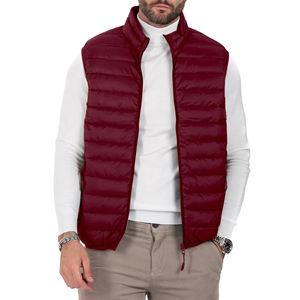 Chaleco Acolchado Sin Mangas Casual para Hombre OEM, Personalizado, Transpirable, Ecológico, de Secado Rápido, Talla Grande, con Cierre de Cremallera y Resistente al Viento - Product Image 3