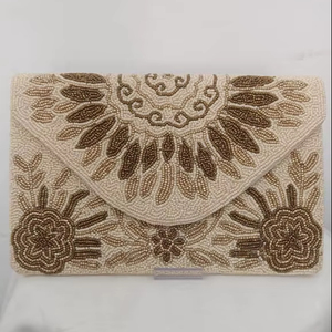 New Collection Indian Luxury Boho Beaded Messenger Shoulder Clutch <b>Bag</b> Handmade Portable Clutch Purse & Artistic Handmade Design - Product Image 1