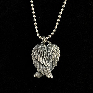 Colgante de Plata con Diamante Corte Princesa (7.1 Gramos) Joyería Religiosa Cristiana con Patrón de Ancla para Regalos o Fiestas - Product Image 1