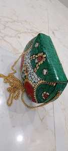 Bolsas de metal tribal hechas a medida, con incrustación metálica adecuada para diseñadores de moda y tiendas de accesorios de moda - Product Image 3