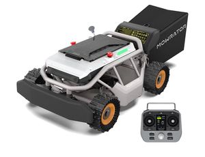 Cortacésped RC S14WD 18Ah Nuevo con Neumáticos Deformables, Aspiradora Trituradora de Hojas 100%, Altura de Corte de 1.5–4.3'', Hasta 1.12 Acres, GARANTÍA - Product Image 1