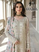 Costume Salwar Kameez de mariage à manches mi-longues en viscose et soie, style indien et pakistanais, avec broderie sur filet, couleur personnalisable, collection 2023
