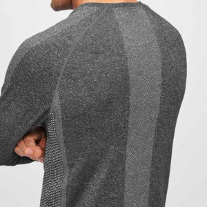 Camiseta elástica de manga larga de algodón y poliéster logotipo personalizado médico debajo de Scrubs | Uniforme de fregado unisex - Product Image 3