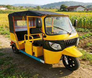 Triciclo Eléctrico de Carga Tipo Abierto, E Rickshaw para Adultos, 4 Pasajeros, 50-70 km/h - Product Image 4