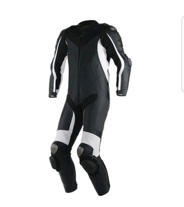 Traje de moto de hombre de la mejor calidad promocional a la venta hecho de cuero genuino traje de motocicleta 2025 traje de moto personalizado - Product Image 4