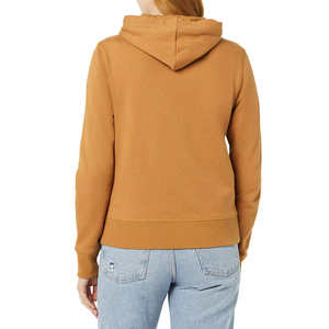 Sudaderas con cremallera para mujer aceptadas por OEM, sudadera hecha de algodón para mujer, sudaderas con cremallera de color sólido, sudaderas con cremallera completa para mujer - Product Image 2