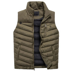 Chaleco acolchado para hombre de color sólido de nuevo diseño, chaleco acolchado para hombre más vendido, chaleco acolchado lavable para hombre - Product Image 1